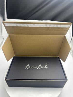 Good price Customizable Corrugated Paper Box packaging set includes protective kraft mailer and stylish matte black gift box for display online