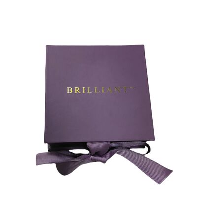 Good price Jewelry Paper Box constructed from textured hard paper board with flip top design and soft inner lining for jewelry protection online