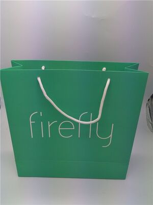 Good price Luxury Recycled Gift Bags with bamboo leaf embossed art paper and matte finishing designed for display and festive gift packaging online