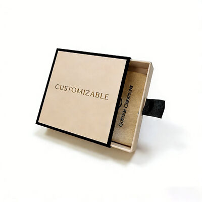 Good price Custom size Jewelry Paper Box featuring hot stamping and embossing on greyboard mounted specialty paper ideal for packaging and retail display online