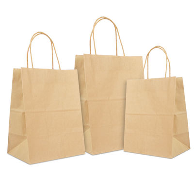 Good price Eco Friendly Craft Kraft Paper Bag Food Personalized With Your Own Logo online