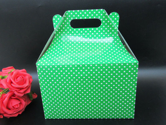 Good price Colorful Dot Cake Cardboard Box Gift Bomboniere Paper Boxes Wedding Favour online