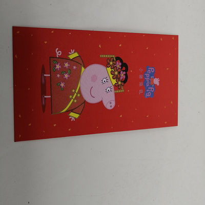 Good price Cartoon Pritning Chinese Red Packet Red Outside Chinese Wedding Envelopes online