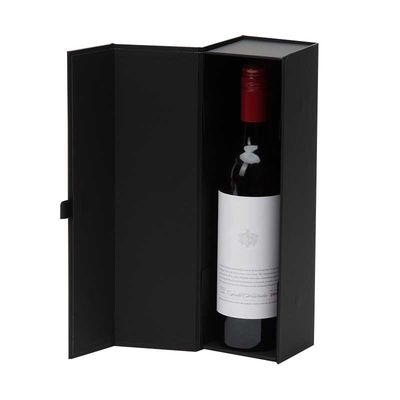 Good price Personalized Wine Gift Box Magnetic Single Red Wine Bottle Packaging Box online