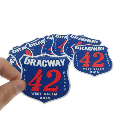 Good price Vinyl Decal Printed Adhesive Sticker 0.12mm Bumper Stickers Custom Shape online