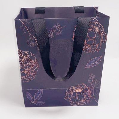 Good price High End Custom Printed Paper Bags , Personalized Paper Shopping Bags online