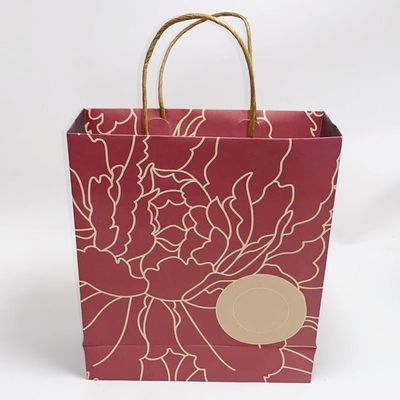 Good price Light Colored Paper Merchandise Bags Stand Up Kraft Paper Bag Eco Friendly online