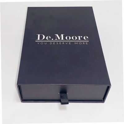 Good price Drawer Type Gift Packing Boxes Handmade With Custom Foil Stamping Logo online