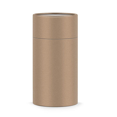 Good price Customize Cylindrical Paper Box CMYK Printing Kraft Paper Tea Package online