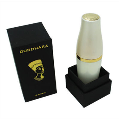 Good price Black Color Paper Packing Box Gold Hot Foil Logo Lid Base Light Gift package online
