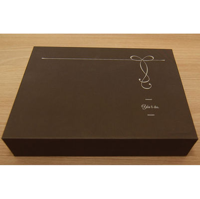 Good price Pouch Package Paper Box Gray Color Kraft Paper Drawer Box Printing LOGO online