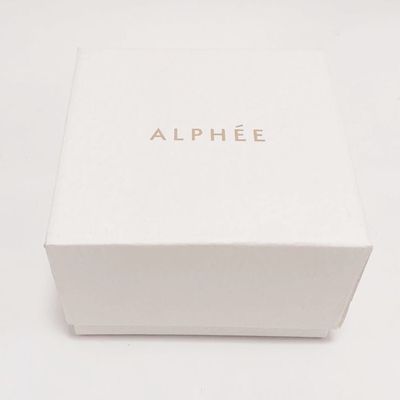 Good price Beautiful Paper Jewelry Boxesfancy Paper Box Foil Gold Logo Lid And Base Style online