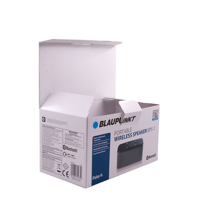 Good price White Color Corrugated Paper Box Electronic Component Packages CMYK Printing online