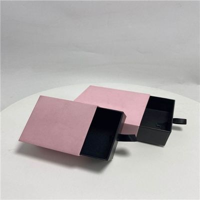 Good price Handmade Embossing Craft Pink rectangle Jewelry Packaging Box online