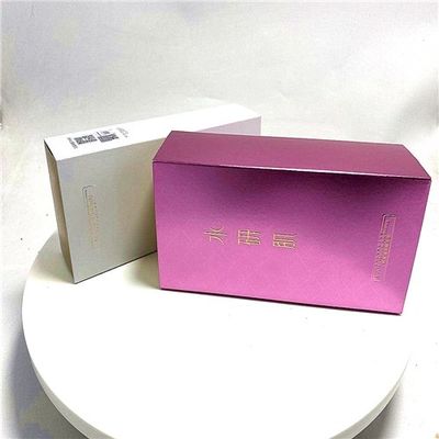 Good price Recyclable Pink Drawer Type Skin Care Cosmetic Packing Box online