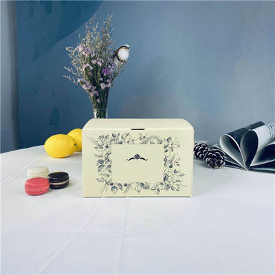 Good price Light Yellow Delicate Small Cake Cardboard Boxes For Gifts online