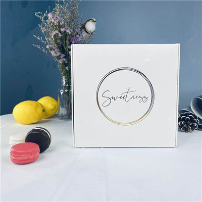Good price White Store Dessert CMYK Printing Cake Cardboard Boxes online