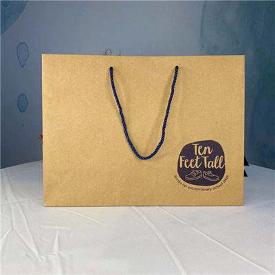 Good price Hot Stamping Logo Large Model Kraft Paper Gift Bags online