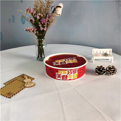 Good price Biodegradable Kraft Paper Food Packaging Box Take Away Paper Bowl online